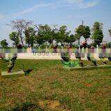 Bronze Children Playing Games Outdoor Statue