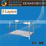 Mobile Work Table/Restaurant Kitchen Sink Table/Folding Kitchen Tables (SY-WT89S SUNRRY) thumbnail-2