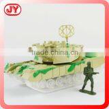 Hot Selling Plastic Friction Toy Tank With Music and Light