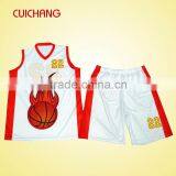 New Design Basketball Jersey And Shorts Custom With Your Logo AB-272 thumbnail-5