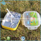 Tableware Airtight Plastic Food Container 5 Compartments for China Manufacturer