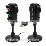 TRAFFIC LIGHT LED Stop Light Usb Powered Desktop 3 Port USB HUB Usa Seller thumbnail-5