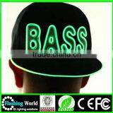 Best Service Durable Modeling Fashion Led Light Snapback Hats,Basketball Cap,Light up Basketball Cap