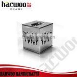 Most Popular Novelty Tissue Box Paper PU Acrylic
