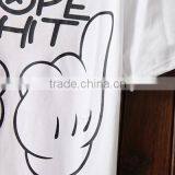 China Wholesale Breathable Organic Cotton Fancy Printed Teen Girl t Shirt thumbnail-6