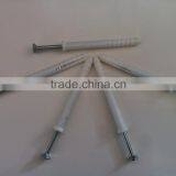 High Quality Low Price Nylon Fixing Anchor With Nail Screw thumbnail-1