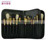 Best Quality Black PU 29 Holes Cosmetic Bag With Zipper Quality Choice thumbnail-2