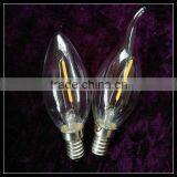 Edison Candle C35 E14 1W LED Filament Bulb Wide Voltage AC60-260V