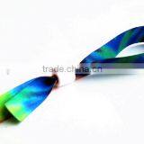 CMYK Printed Fashion Festival Wristband With Wristband Lock