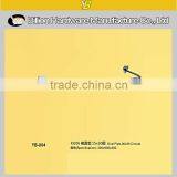 YB--U004 Stainless Steel Clothes Display Fixture Shelf Rail for Wall Display