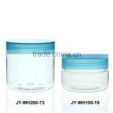 High Quality Empty PET Cosmetic Packaging Jar Clear Plastic Loose Powder Cream Jar Hair Mask Cosmetic Jar thumbnail-4