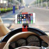 Hot New Clip on Car Steering Wheel Smart Cell Phone Car Holder thumbnail-6