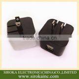 Factory Wholesale US Folding Plug 5V 2A Micro Usb Wall Charger Portable Home Wall Charger for Samsung Table PC thumbnail-6