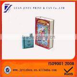 Personalized Book Shaped Collection Tin Box