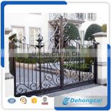 Splendid garden iron gate