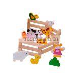 New Design Educational Miniature Wooden House Crafts Diy Animal Toy thumbnail-5