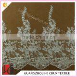 HC-2415-1 Hechun Hot Design Handmade Embroided Flat Lace Bridal Trim thumbnail-3