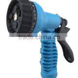 7 Patterns Plastic Garden Hose Nozzle Garden Water Spray Gun thumbnail-2