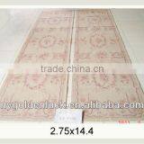 2.75x14.4 French design aubusson runner