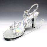 Slat Wall Acrylic Shoe Display, Shoes Display Rack thumbnail-1