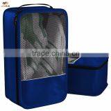 Luckiplus Shoe Bag - Convenient Packing System For Your Shoes When Traveling Navy thumbnail-2