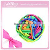 4MM colourful beautiful elastic hair band