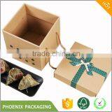 Kraft Paper Box With Lid Gift Box for Food thumbnail-2