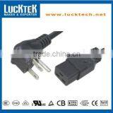 UL Power Extension Cord With IEC C19