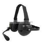 Noise reduction Ear Muff headset for walkie talkie two way radio