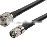 RF Pigtail RP-TNC male to UHF male cable LMR400 crimp connector