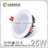 Cutout 175mm LED Downlight 25W SMD Osram 48pcs