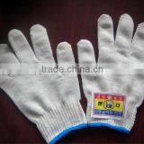 Cotton Knitted Work Man Gloves