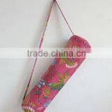 Cotton Embroidery Yoga Bag Traditional Yoga Mat Bag Unisex Cross Body Bag Yoga Mat Bag Hippie Cross Body Bag Shoulder Bag thumbnail-1