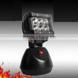 Portable LED Rechargeable Flood Light With AC/DC Car Adapter, Emergency LED Rechargeable Work Light (SR-RWM-18A,18W)Magnet Type thumbnail-4