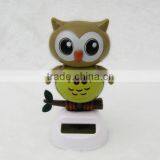 Flip Flap Solar Owl ,solar Flower,ornaments in the Car thumbnail-2