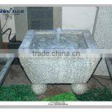 folk art granite finish outdoor water fountain stone like garden fountains