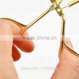 2016 Fashion Eyelashes Curlers Women Wonderful Pro Handle False Eye Lashes Curling Clip Gold Color Beauty Makeup Cosmetic Tool thumbnail-3