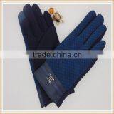 Men Plain Style Micro Velvet Cycling Hand Gloves thumbnail-2