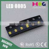 New 2.0x1.25x1.1mm Sanan Led Chip 25mA 0805 Bi-color Red White Smd Led thumbnail-6