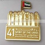 UAE national day magnet lapel pin,United Arab Emirates magnetic pin badge