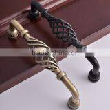 Popular Classical Nest Shaped Bird Cage Type Zinc Alloy Cabinet Knob Furniture Pull Handle