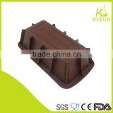 Chocolate Color Silicone Cake Pan