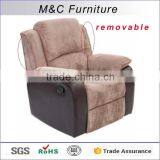 2016 Light Brown Lint Material Living Room Lazy Boy Recliner Chair thumbnail-1