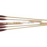 Archery Hunting Wood Arrows With 5 Inch White Turkey Feather Archery Arrows With Target Tip thumbnail-6