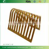 Fashion Design Bamboo Dish Rack, Bamboo Rack for Large Dishes and Plates thumbnail-4