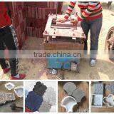 PVC rubber concrete paver mould release machine