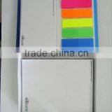 Writing Paper PET Sticky Memo Pad With Holder