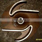 CA Material Semi-open Impeller for Sugar and Paper Factory