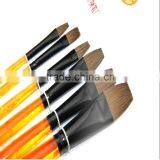 Artist Brush/Daniel 6pcs Organic Glass Artist Brush,oil Brush,painting Brush for Oil thumbnail-1