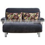Cheap and Lovely Fabric Folded Sofa Cum Bed With Round Armrest thumbnail-3